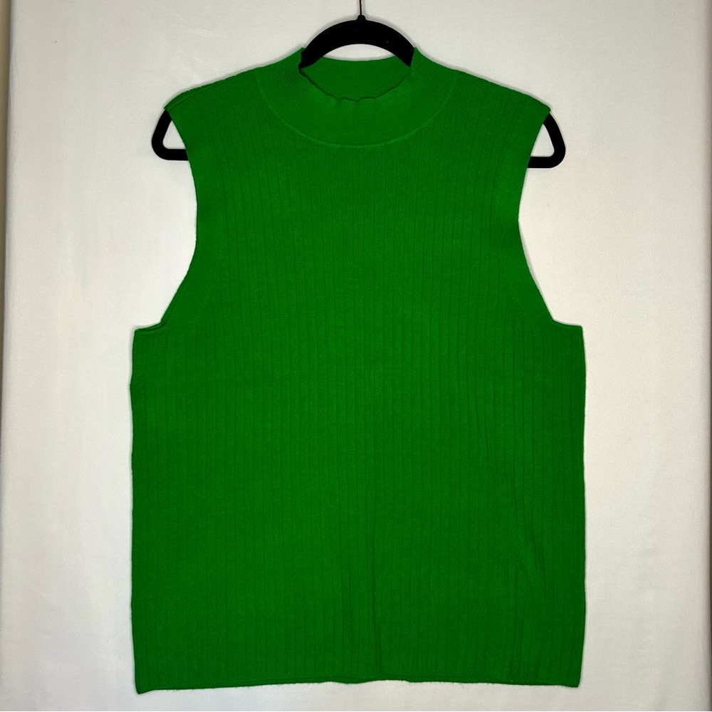 Talbots Emerald Green Knit Top